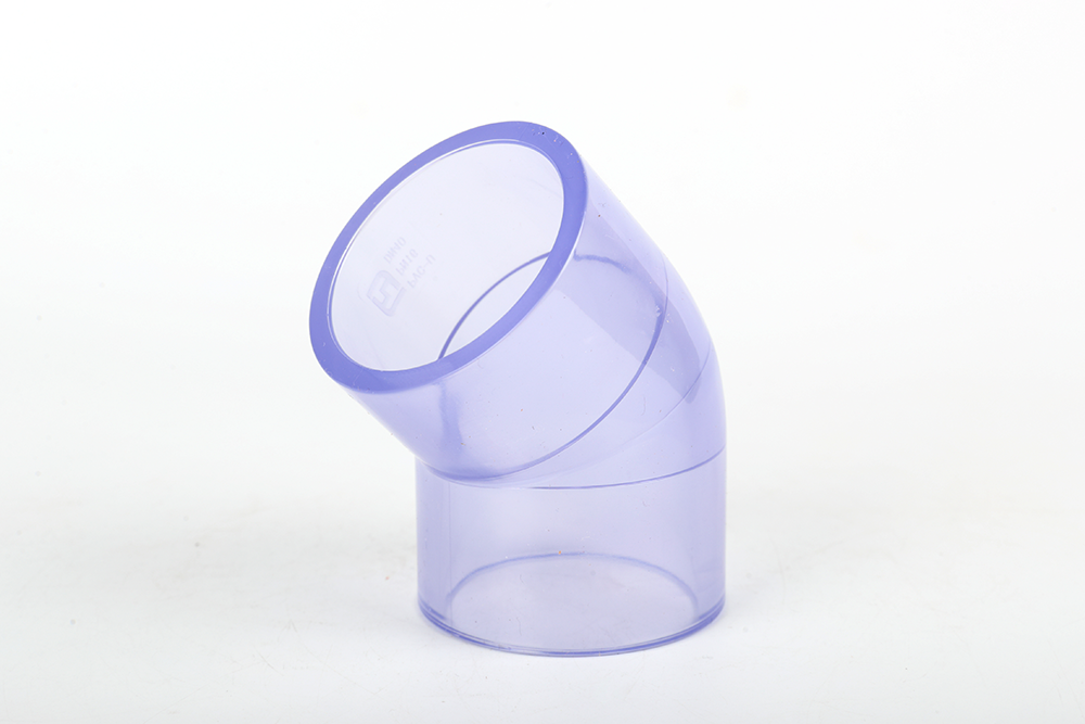 青田透明45° 弯头