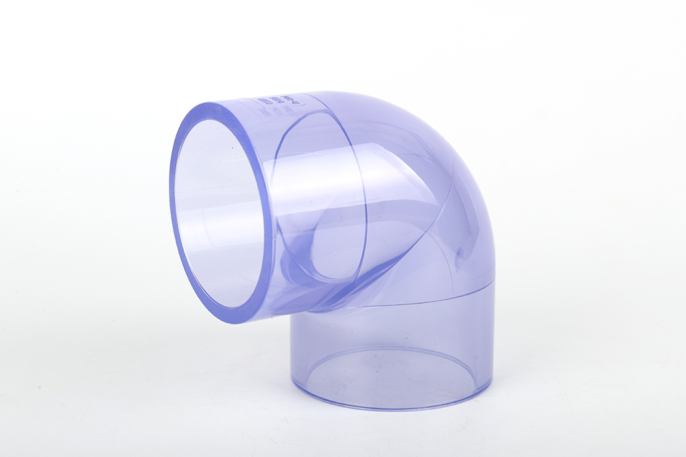 青田透明 90 度弯头